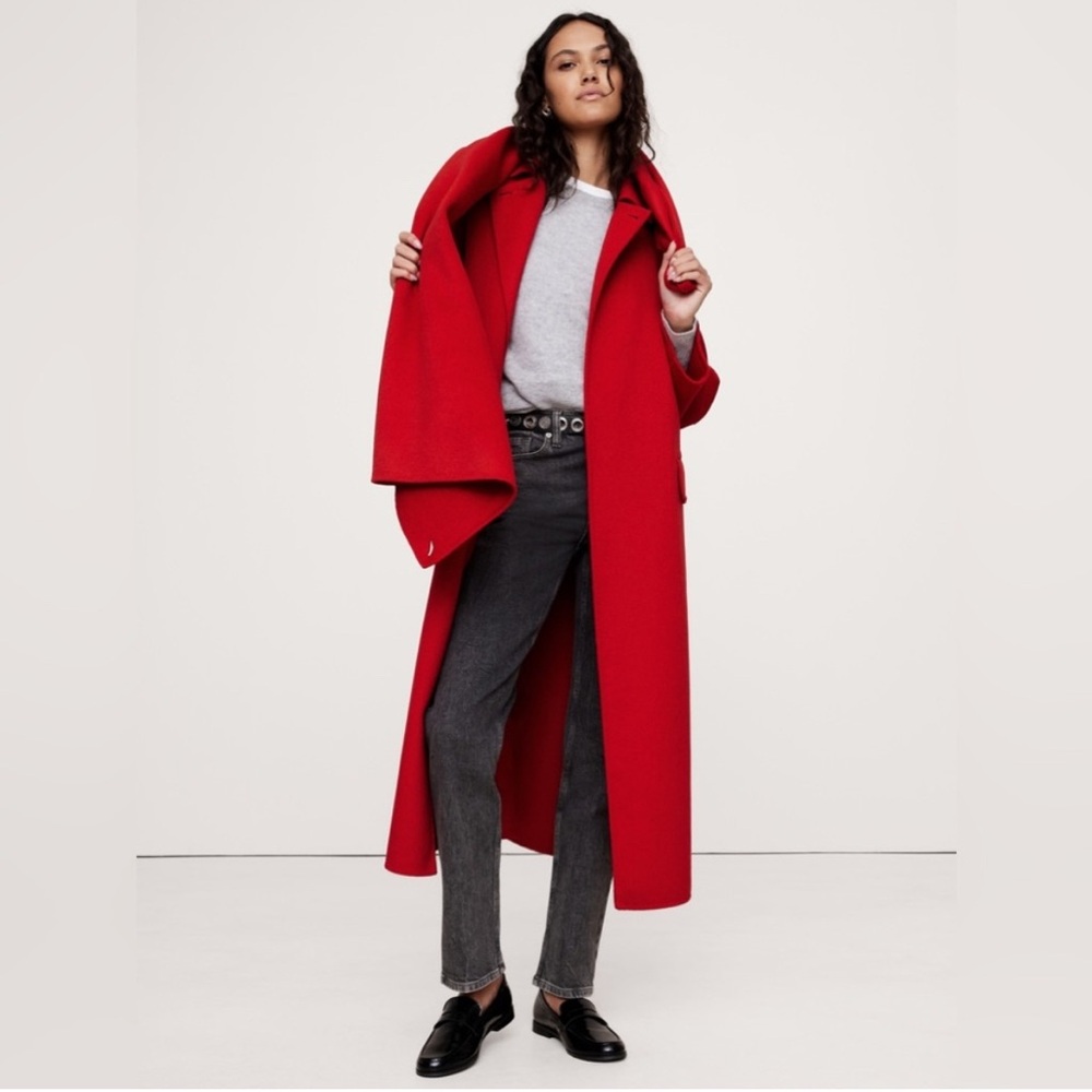 Oversized Double-faced cape-coat